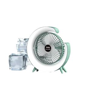  Ventilateur Électrique Rechargeable USB – Mini Ventilateur de Table Silencieux pour Maison, Bureau et Dortoir