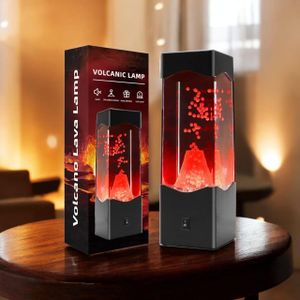 Lampe Volcanique – Volcano Lava Lamp