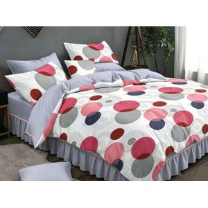 Belle Lot de 2 Draps et 4Taies - Confort et Élégance pour Lit 3 Places