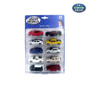 Cars Coffret 10 Véhicules - La Grande Récré