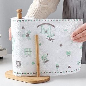 Porte Papier Rouleau Essuie Tout En Bambou