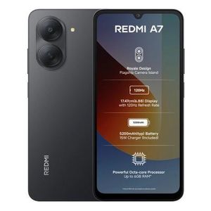 Xiaomi Redmi A7 - 6.88" - 64GO ROM - (3+3)GO RAM - 2SIM - 4G - 8/13 Mpx - 5200MAH - Noir 