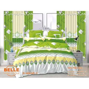 Lot Complet : 2 Draps + 2 Taies + 2 Rideaux – Design Élégant et Confort Assuré