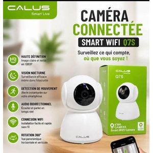 CALUS Caméra Q7S intelligente avec WIFI