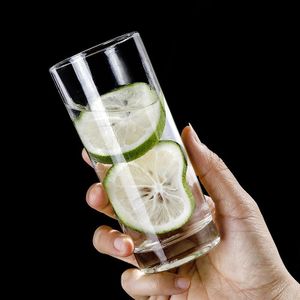 Lot de 6 verres à boire en verre texturé, 300 ml