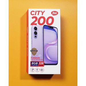 Itel City 200 - 6,78"-2 SIM- 4G - (4+4) 8Go RAM - 128 Go ROM - 50MPx/8MPx - Batterie 5200 MAH - G