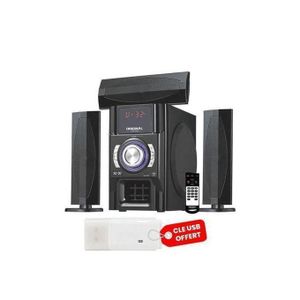 Original Super Power Woofer OP-620 Home Cinéma - Chaîne HI-FI - + CLE USB Noir Garantie 12 Mois