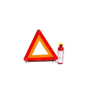 Ensemble Extincteur 500 ml Et Triangle De Signalisation - Rouge BV
