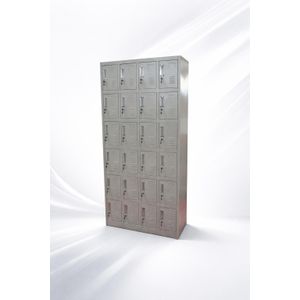 Metal Armoire De Rangement de vingt-quatre (24) Portes