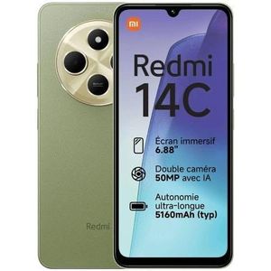 Xiaomi REDMI 14C - 6.88" - 256GO ROM - 8 GO RAM - 2 SIM - 4G - 13MP/50MP - 5160 MAH