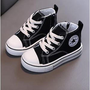 Chaussures en toile mi-hautes pour enfants, douces pour garçons et filles