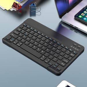 Clavier sans fil Bluetooth rechargeable universel de 10 pouces, compatible bureau et ordinateur portable