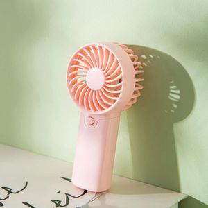 Handheld Fan, Portable Mini Desk Fan, Lightweight Personal Fan for Outdoor, Travel, Office, Camping – No Charging Needed, Easy Battery Installation,Pink