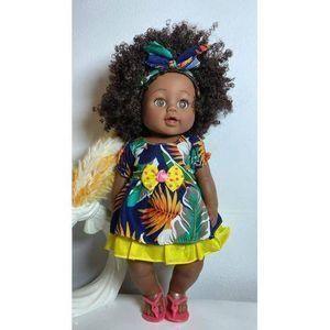  Poupees  Africaine Apoutchou Pour Enfant 46cm