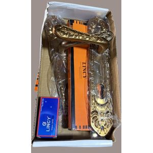 Lincy Serrure Encastrable et Poignée De Porte Avec 5 Clés ( Lots de 10 )