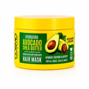 Cosmo Soft & Shine – Masque Capillaire Hydratant Avocat & Beurre de Karité – Hair Mask