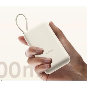 Xiaomi Power Bank 20000mAh 33w Beige PB2030MI Câble Type-C - Autonomie Ultime Charge Ultra-Rapide