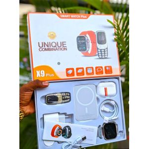 SMART WATCH X9 PLUS« Combinaison Unique » 