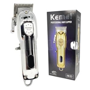 Kemei KM-223 Tondeuse à cheveux professionnelle rechargeable  