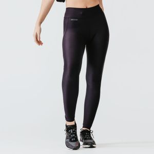 Legging long running respirant femme - Dry+ Feel noir - Decathlon Cote  d'Ivoire