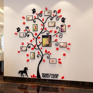 3D Arbre Stickers Muraux - DIY Autocollant Mural Cadre de Photo