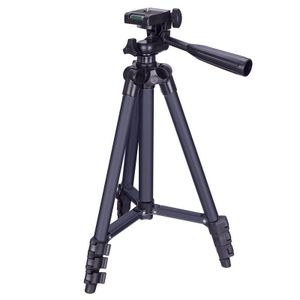 Trépied pour diffusion en direct, pieds pliables à 4 sections, support en alliage d'aluminium avec forme en U