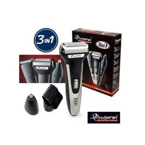 AGREABLE Tondeuse Cheveux Rasoir Tondeuse à Nez - Machine D'épilation électrique Rechargeable - Style De Barbe 3 En 1- Toilettage Du Corps Avec Chargement USB BH