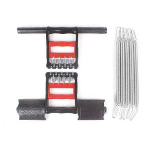 Extenseur de Fitness 3 en 1 avec Pédale – Équipement d’Exercice à Ressort – Musculation Bras et Abdos