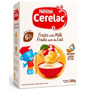 Nestle Cerelac 3 Fruits & Lait - Bouillie Repas Bébé - 200G