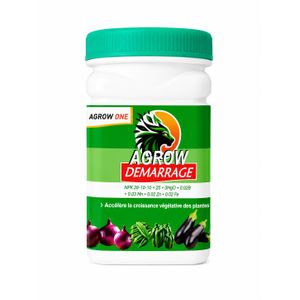 AGROW DEMARRAGE – Engrais Booster de Croissance Végétative 700g