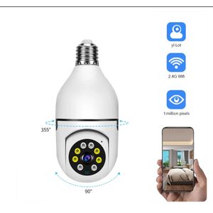 Caméra De Surveillance Ampoule 1080P