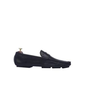 baladeuse homme en cuir noir