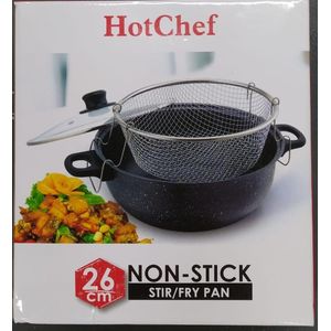  Poêle friteuse 26 Cm-noire