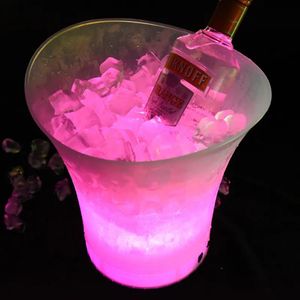 Seau lumineux à boissons avec enceinte Bluetooth – Accessoire Bar & Fête
