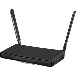 MikroTik Routeur Wifi HAP AX3 - Wifi 6 - Dual Band - WPA3- POE - 2.5 Gigabit Ethernet - 802.11ax + Wave 2