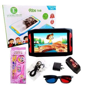 Luxury Touch Tablette éducative W8 Pour Enfants 4Go Ram - 64Go Rom - Noir
