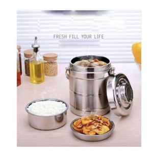 Casserole Garde Chaud 2 En 1 – Argent bh