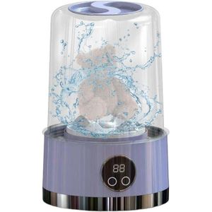 Lave-linge portable,pour sous-vêtements, rechargeable par USB, alimenté par batterie, capacité de 1 000 ml