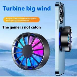 Mini Ventilateur Magnetique Pour Telephone - Refroidisseur Radiateur Mobile