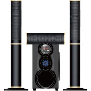 QUALITE ABS Woofer Home Cinéma Chaîne HI-FI - Bluetooth - Noir FS SUPER PUISSANTS