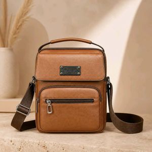 SPORT Sac Sacoche Bandoulière Marron pour Homme