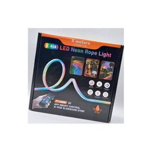 Bande Lumineuse Contrôle Intelligent Flexible - 10 Mètres