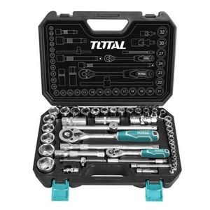 TOTAL Malette De 44 Pcs Outils ORIGINAL