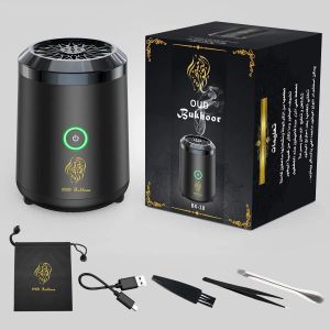 Brûleur d’Encens Électrique Portable – Design Moderne & Parfum Instantané