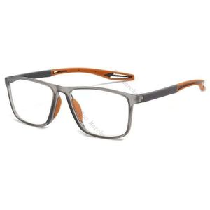 Autre Lunettes en résine orange anti-lumière bleue, lunettes à monture complète, lunettes pour presbytes