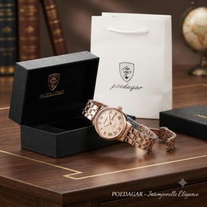 POEDAGAR Montre Luxe femme 