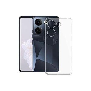 Coque Transparente Compatible Tecno Camon 20 Pro + 1 Antichoc - Transparent