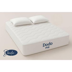 Dodo Matelas Orthopédique PH8 2 Places Avec Différenciées – Anatomique 190x140 Cm EP 20 Avec deux coussin 