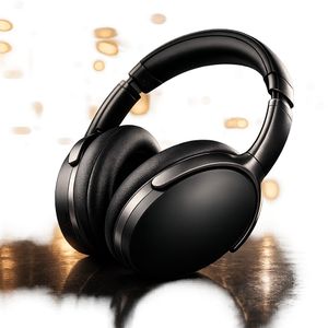 Casque Bluetooth Premium avec un étui de transport rigide - noir 