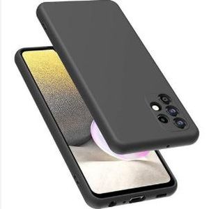 Coque silicone compatible Pour Samsung Galaxy A32- NOIR
